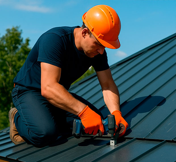 Ремонт металлической кровли в Наро-Фоминске