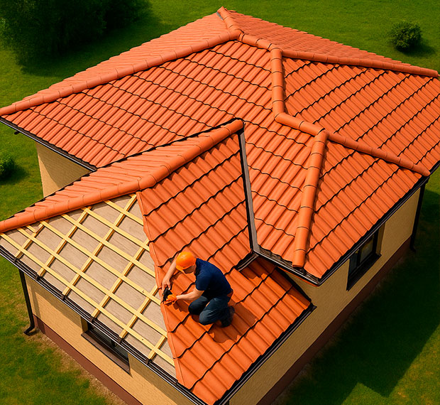 Установка сложной кровли в Наро-Фоминске